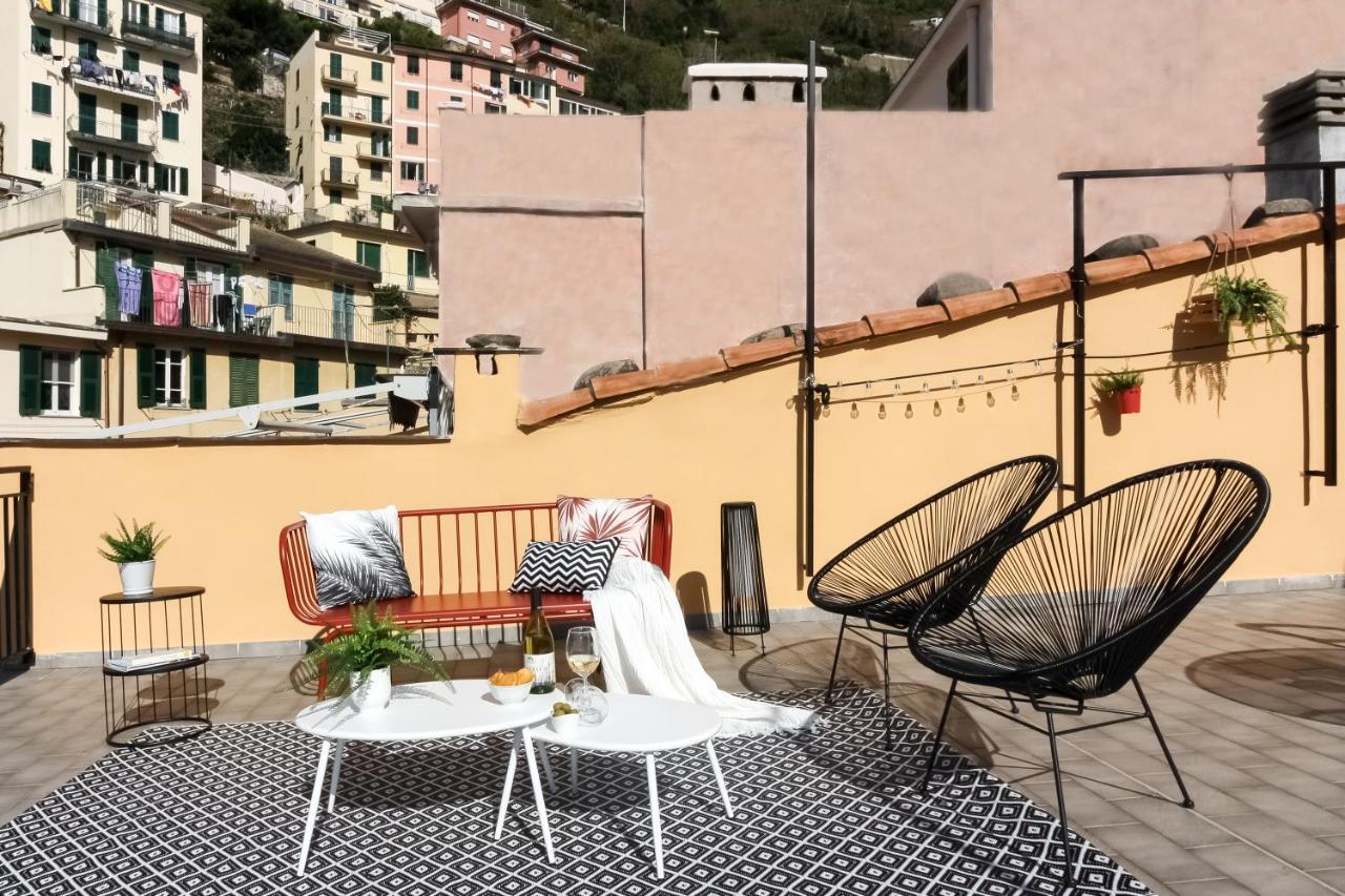 Ca Vivaldi Penthouse 5Terreparco Appartement Riomaggiore Buitenkant foto