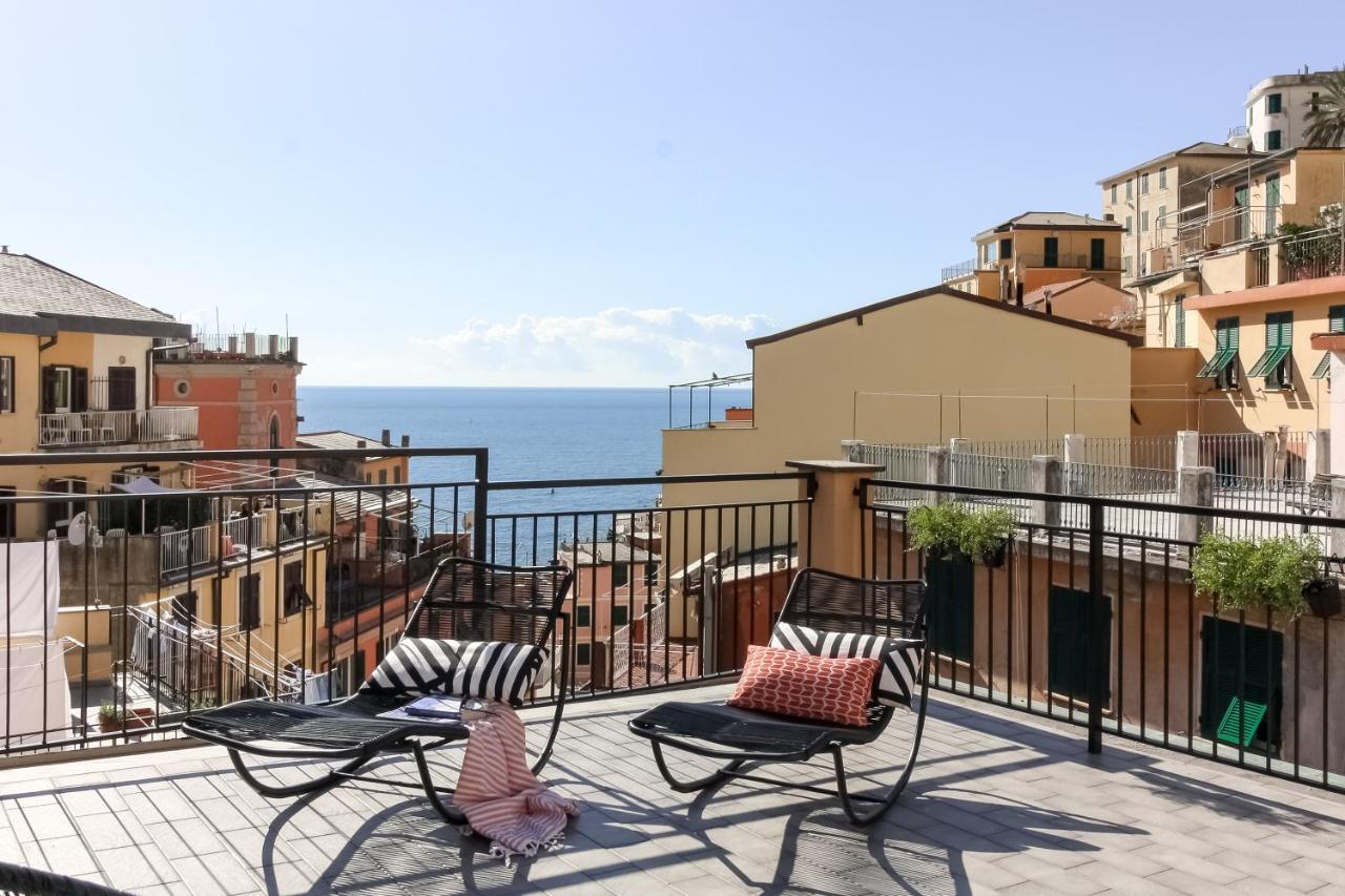 Ca Vivaldi Penthouse 5Terreparco Appartement Riomaggiore Buitenkant foto