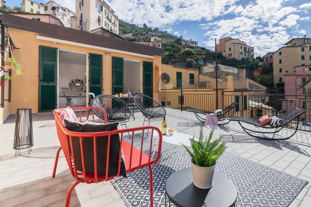 Ca Vivaldi Penthouse 5Terreparco Appartement Riomaggiore Buitenkant foto